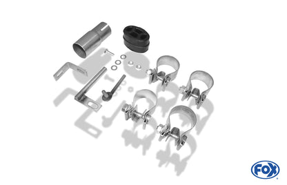 FOX Opel Tigra B TwinTop Endschalldämpfer Ausgang rechts/links - 115x85 Typ 33 rechts/links