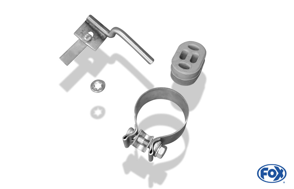 FOX Opel Zafira B OPC Endschalldämpfer Ausgang rechts/links - 1x90 Typ 25 rechts/links