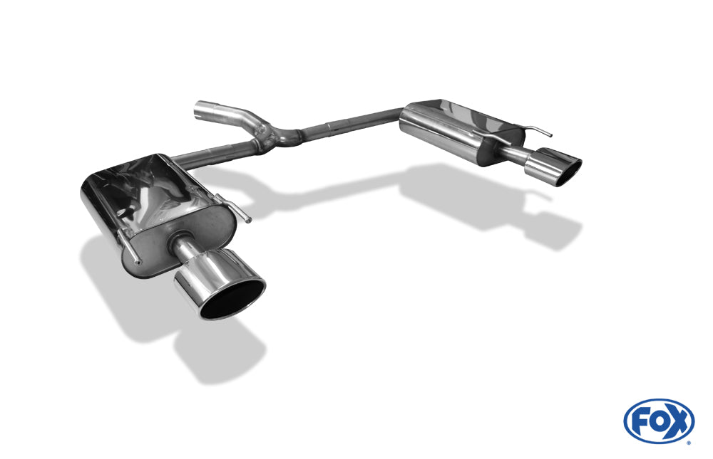FOX Opel Insignia A - Fließheck/ Stufenheck Endschalldämpfer rechts/links - 140x90 Typ 44 rechts/links