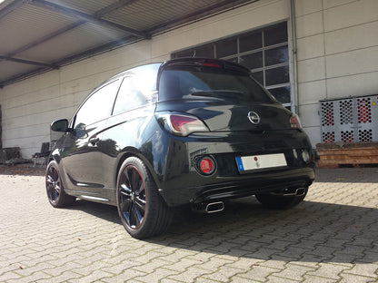 FOX Opel Adam Endschalldämpfer quer Ausgang rechts/links - 145x65 Typ 59 rechts/links