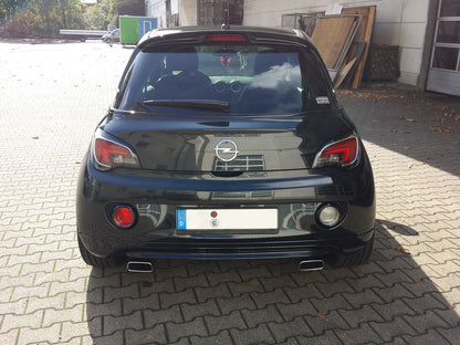 FOX Opel Adam Endschalldämpfer quer Ausgang rechts/links - 145x65 Typ 59 rechts/links