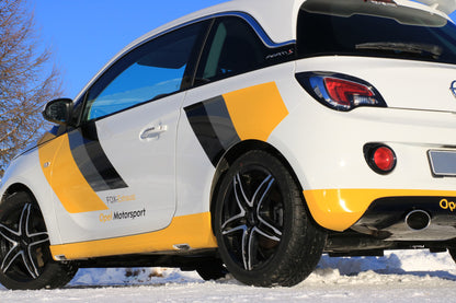 FOX Opel Adam S Endschalldämpfer quer Ausgang links - 140x90 Typ 44 links