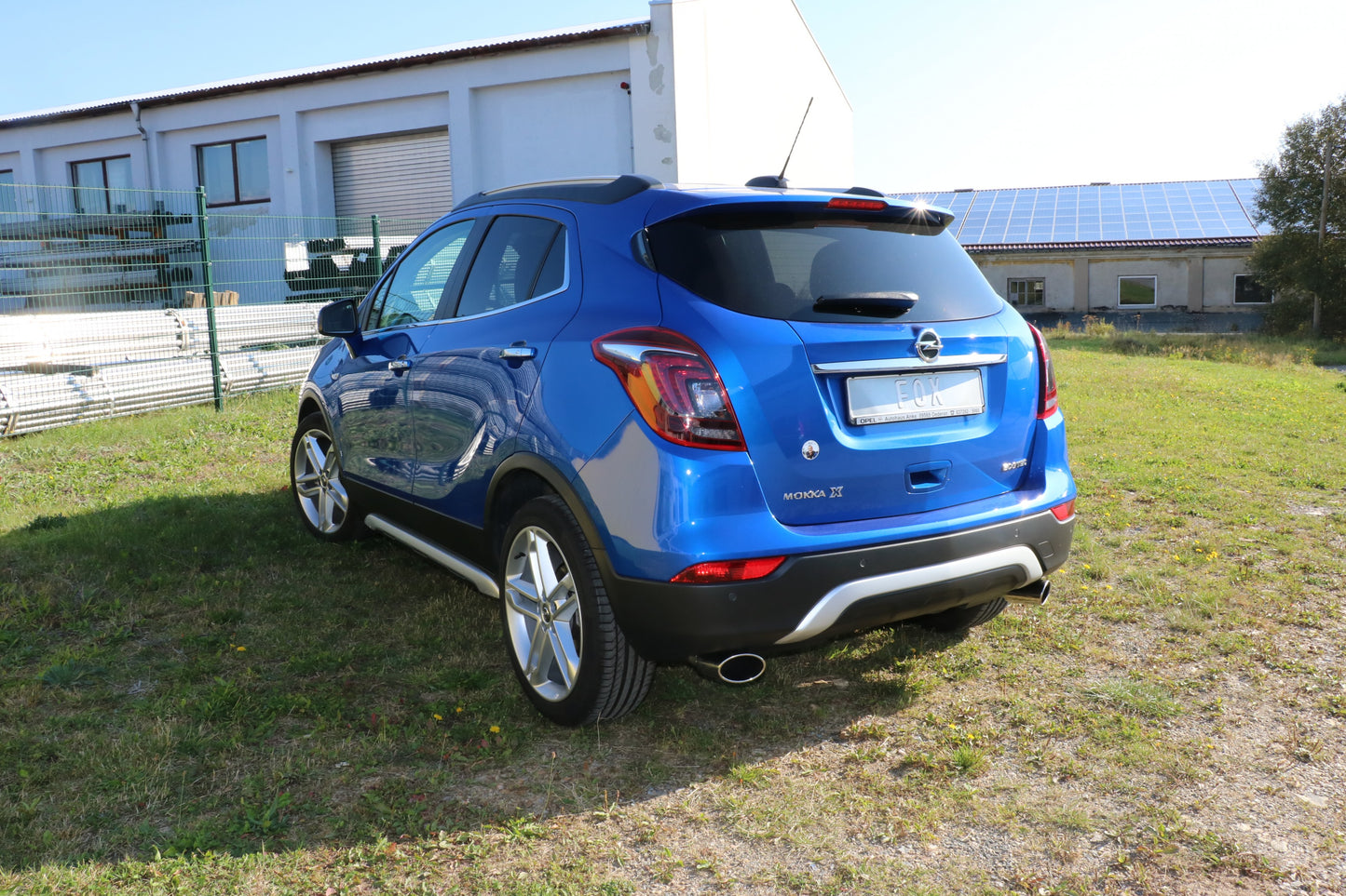 FOX Opel Mokka 4x4 & 4x2 Endschalldämpfer rechts/links - 115x85 Typ 38 rechts/links