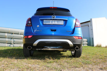 FOX Opel Mokka 4x4 & 4x2 Endschalldämpfer rechts/links - 115x85 Typ 38 rechts/links