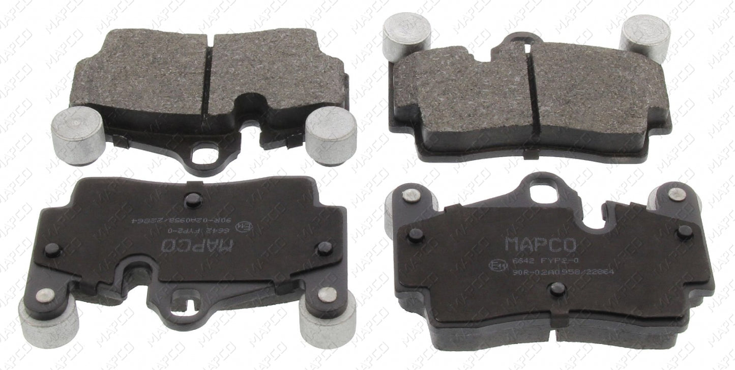 MAPCO Bremsbelagsatz, Scheibenbremse Hinterachse  6642