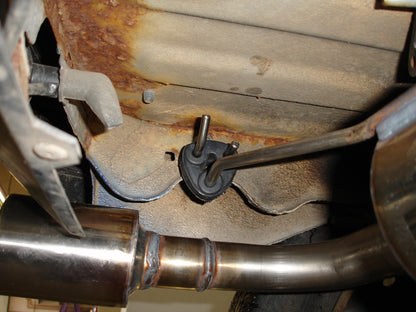 FOX Peugeot 205 Endschalldämpfer quer Ausgang rechts/links - 1x90 Typ 13 rechts/links