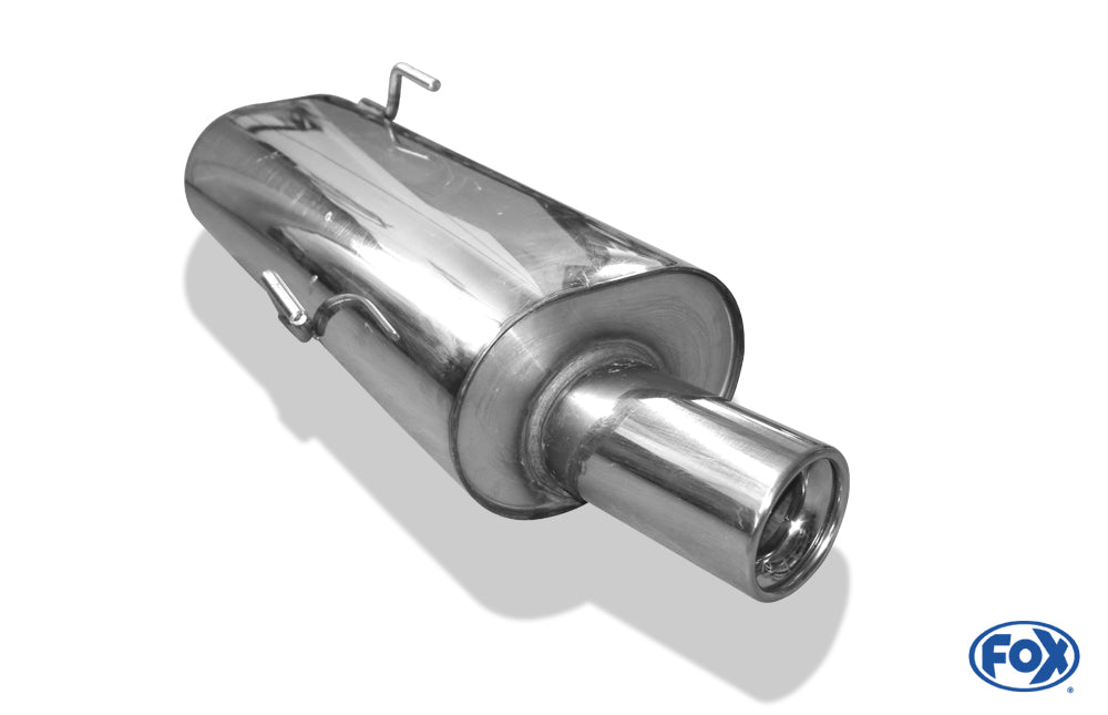 FOX Peugeot 206 Limousine/ CC Endschalldämpfer - 1x90 Typ 13