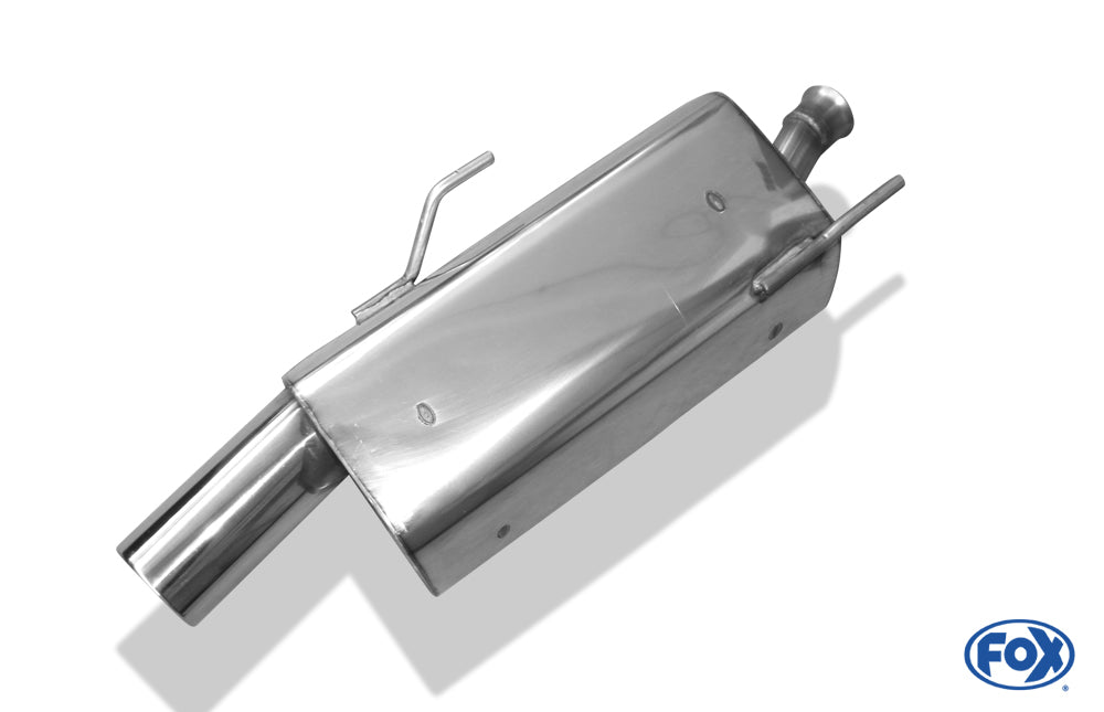 FOX Peugeot 206 Limousine/ CC Endschalldämpfer - 1x90 Typ 13