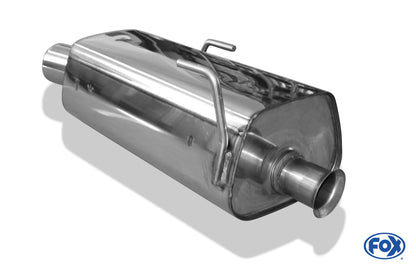 FOX Peugeot 206 S16/ S16 Cabrio Endschalldämpfer - 1x90 Typ 13