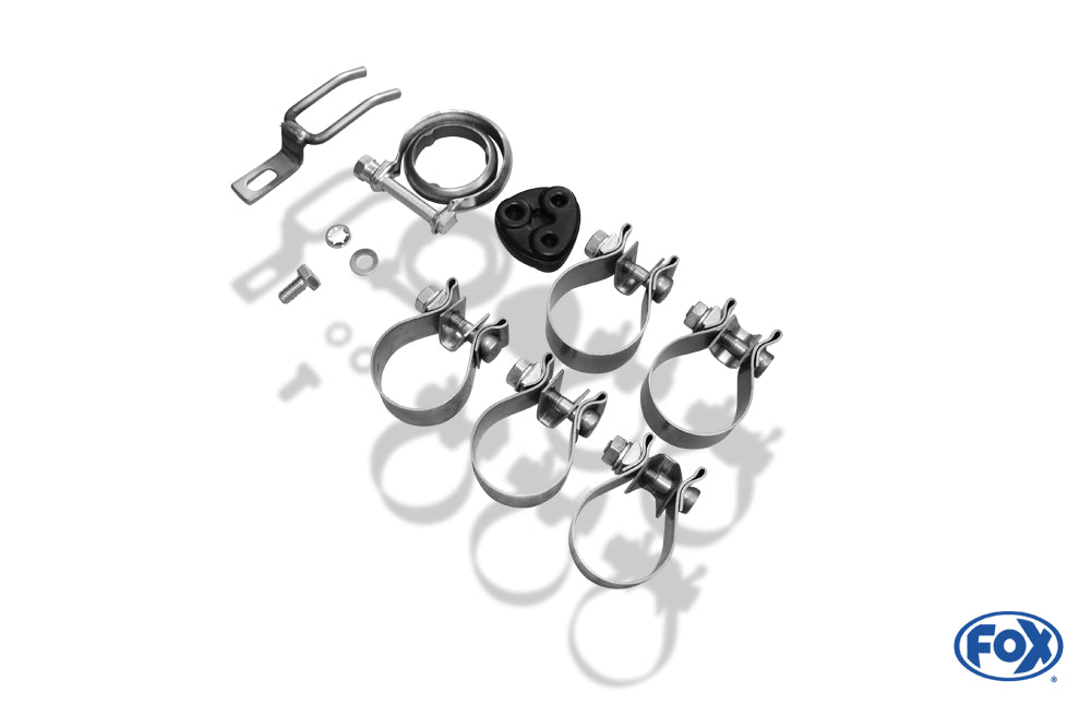 FOX Peugeot 207/ 207 SW/ 208 Endschalldämpfer Ausgang rechts/links - 115x85 Typ 32 rechts/links