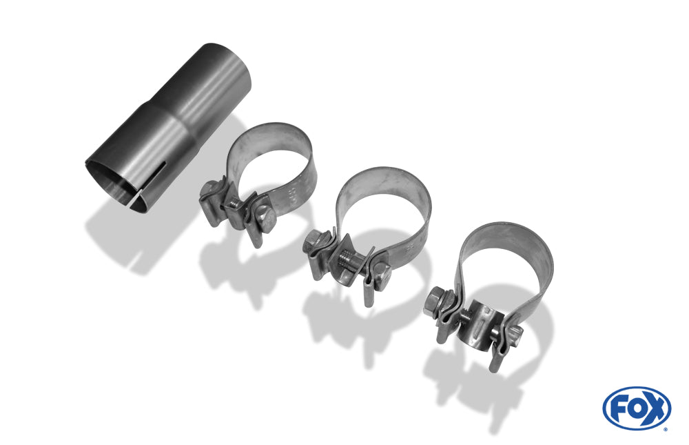 FOX Peugeot 207 RC Endschalldämpfer einseitig - 2x100 Typ 16