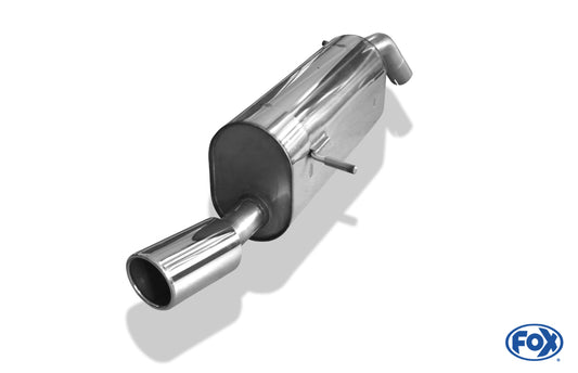 FOX Peugeot 207/ 207cc/ 208 Endschalldämpfer einseitig - 1x90 Typ 16