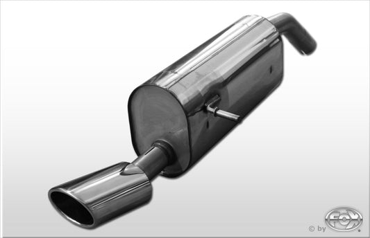 FOX Peugeot 207 SW Endschalldämpfer einseitig - 115x85 Typ 32