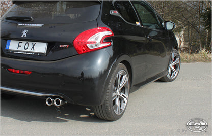 FOX Peugeot 208 GTI Endschalldämpfer - 2x76 Typ 13