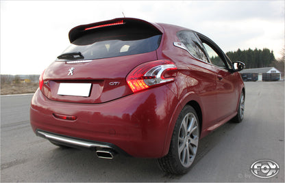 FOX Peugeot 208 GTI Endschalldämpfer - 145x65 Typ 59