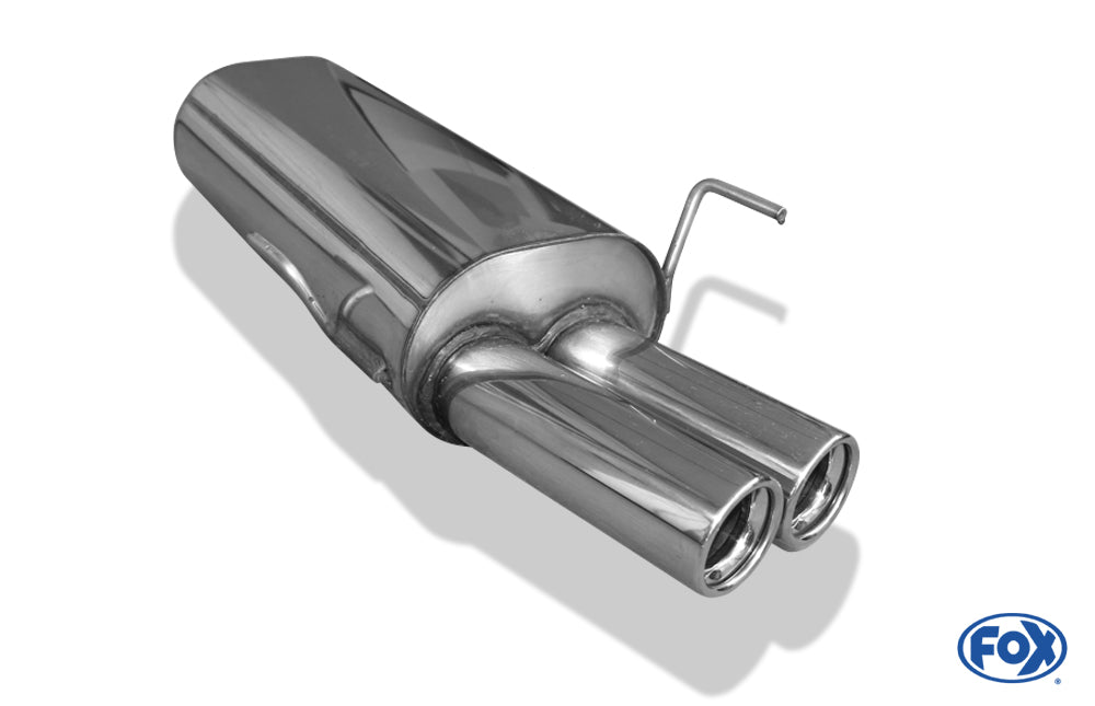 FOX Peugeot 306 Limousine Endschalldämpfer - 2x76 Typ 13