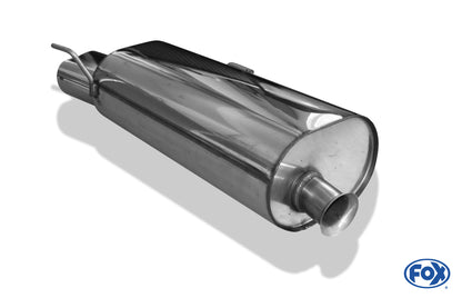 FOX Peugeot 306 Limousine Endschalldämpfer - 135x80 Typ 53