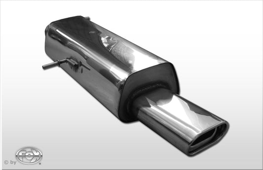 FOX Peugeot 307 Endschalldämpfer - 135x80 Typ 53