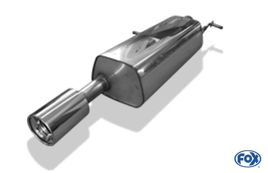 FOX Peugeot 307cc Endschalldämpfer - 1x100 Typ 13