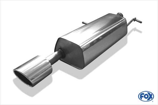FOX Peugeot 307cc Endschalldämpfer - 129x106 Typ 32