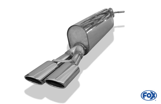 FOX Peugeot 308cc Endschalldämpfer - 2x106x71 Typ 32