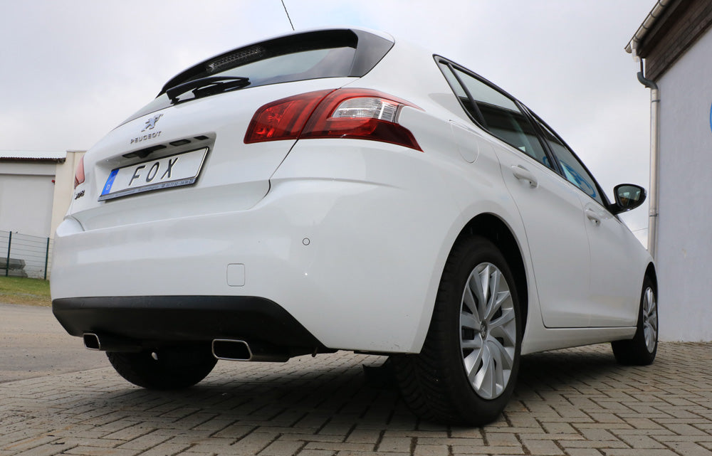 FOX Peugeot 308 II Endschalldämpfer Ausgang rechts/links - 145x65 Typ 59 rechts/links