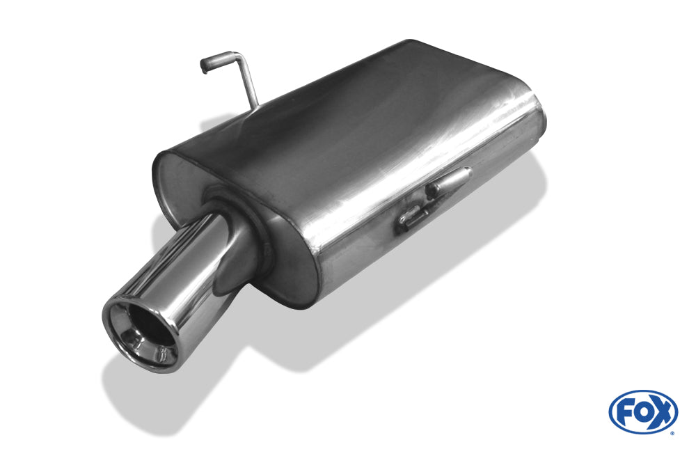 FOX Peugeot 406 Limousine/ Coupe Endschalldämpfer - 1x90 Typ 13