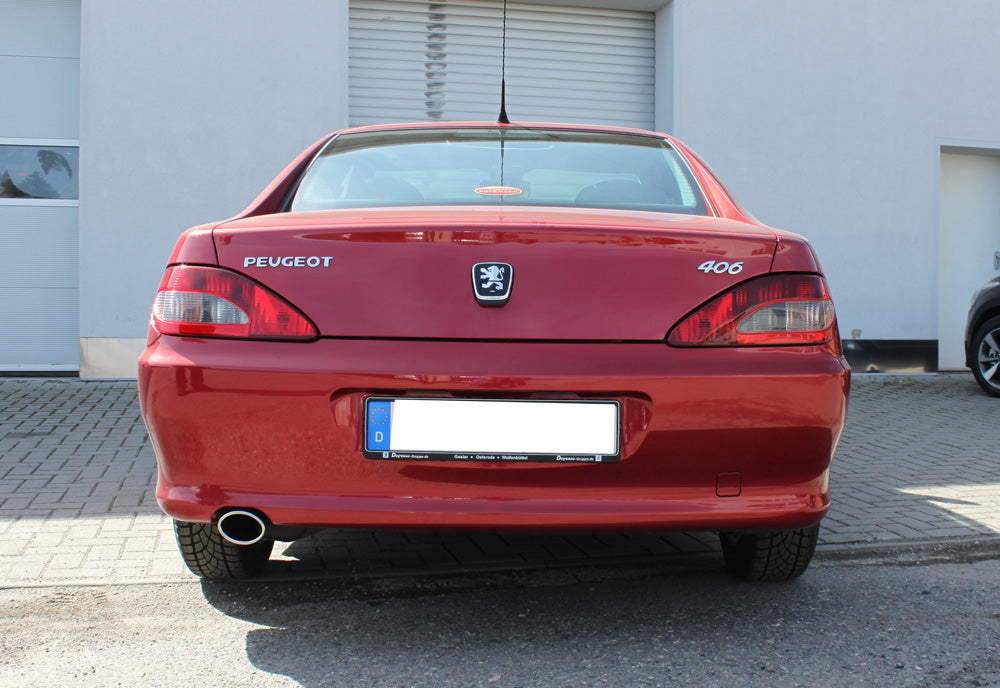 FOX Peugeot 406 Limousine/ Coupe Endschalldämpfer - 106x71 Typ 38