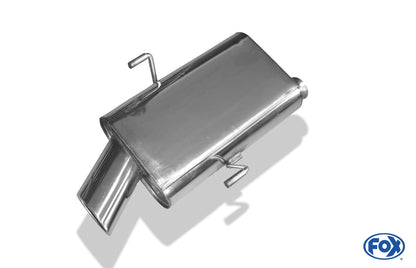 FOX Peugeot 406 Limousine/ Coupe Endschalldämpfer - 106x71 Typ 38