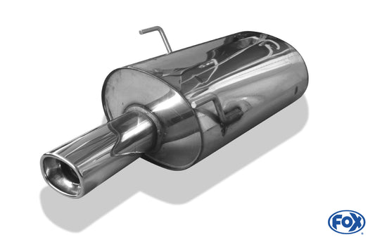 FOX Peugeot 406 Break Endschalldämpfer - 93x79 Typ 71