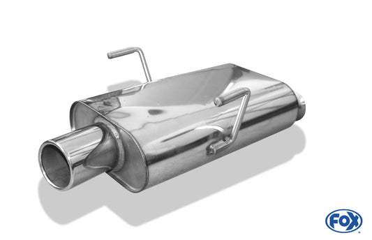 FOX Peugeot 406 Coupe Endschalldämpfer - 1x90 Typ 12