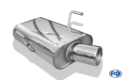 FOX Peugeot 406 Coupe Endschalldämpfer - 1x90 Typ 12