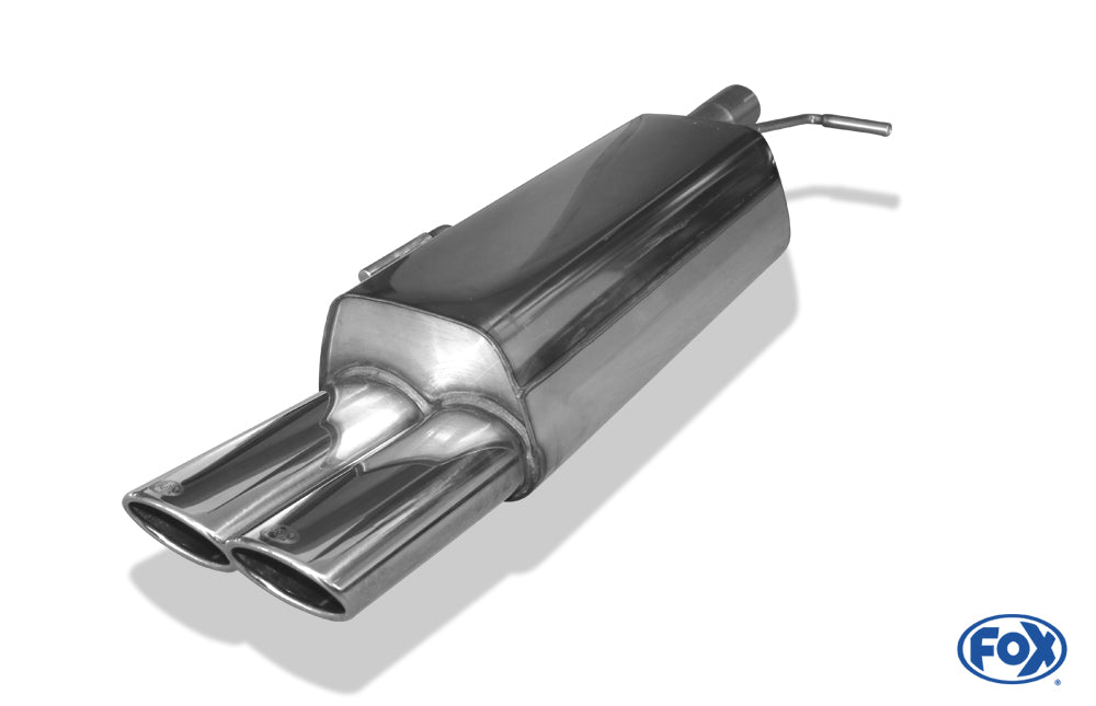 FOX Peugeot RCZ Endschalldämpfer einseitig - 2x106x71 Typ 32