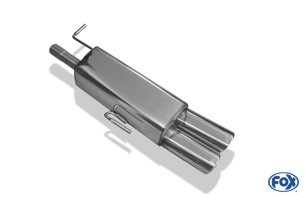 FOX Citroen C4 - B7 Endschalldämpfer - 2x106x71 Typ 32
