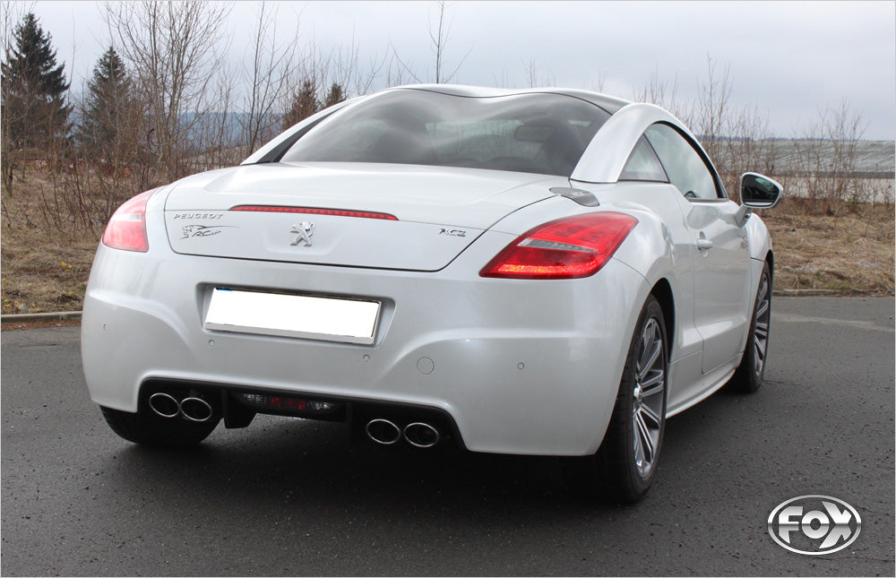 FOX Peugeot RCZ Endschalldämpfer  rechts/ links - 2x106x71 Typ 32 rechts/links