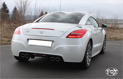 FOX Peugeot RCZ Endschalldämpfer  rechts/ links - 2x106x71 Typ 32 rechts/links