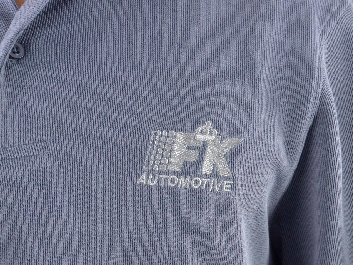 Poloshirt, Polo, Shirt, Top Modern, Klasse Design, grau Größe S