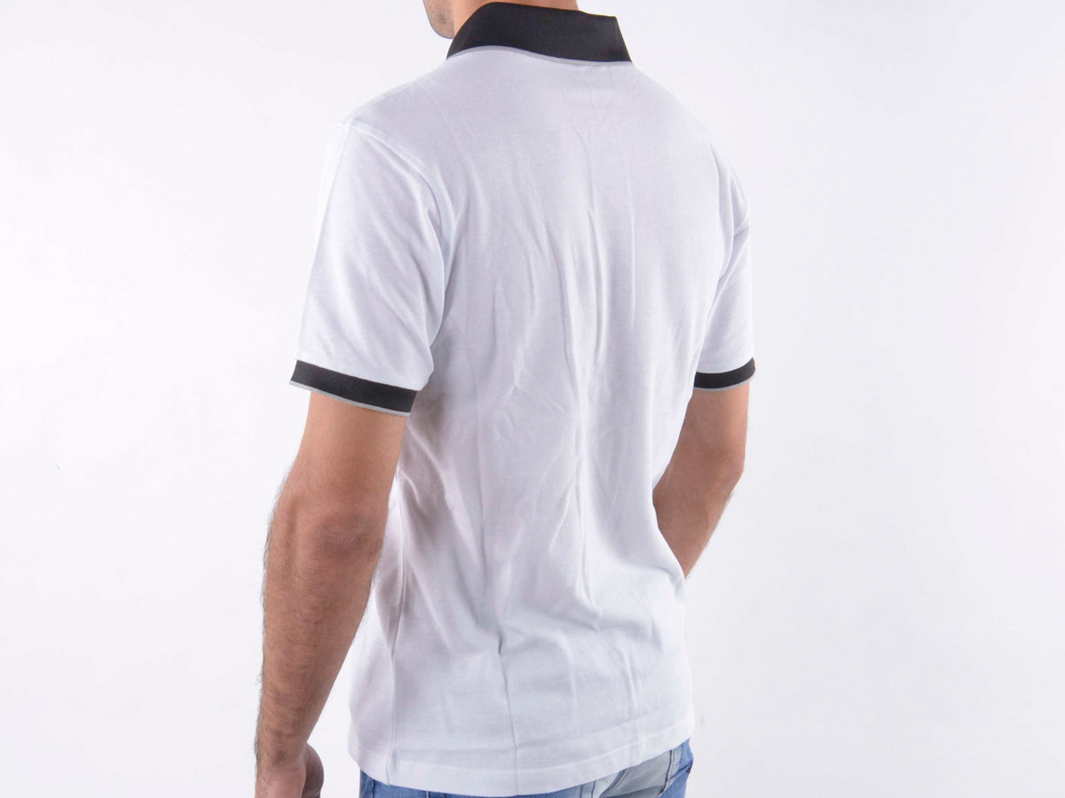 Poloshirt, Polo, Shirt, Top Modern, Klasse Design, weiß Größe S