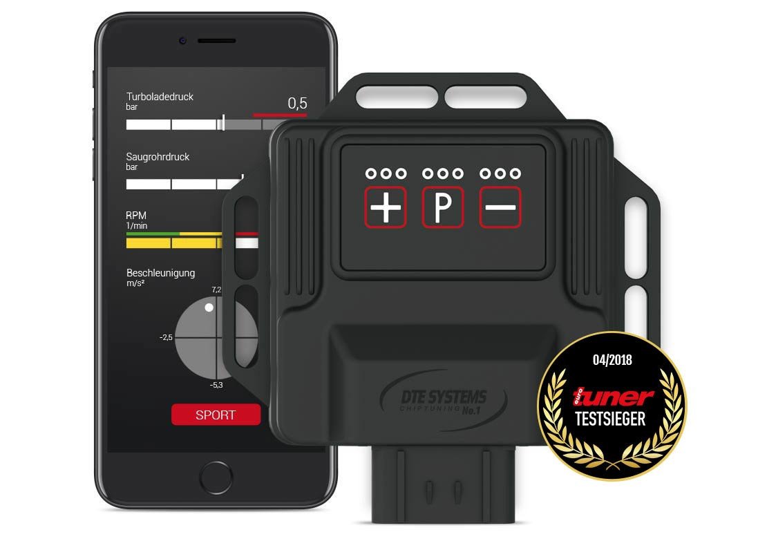 DTE Systems PowerControl X - C1 für RENAULT LAGUNA II (BG0/1_) 2001-2007 1.9 dCi (BG1A, BG1V), 130PS/96kW, 1870ccm
