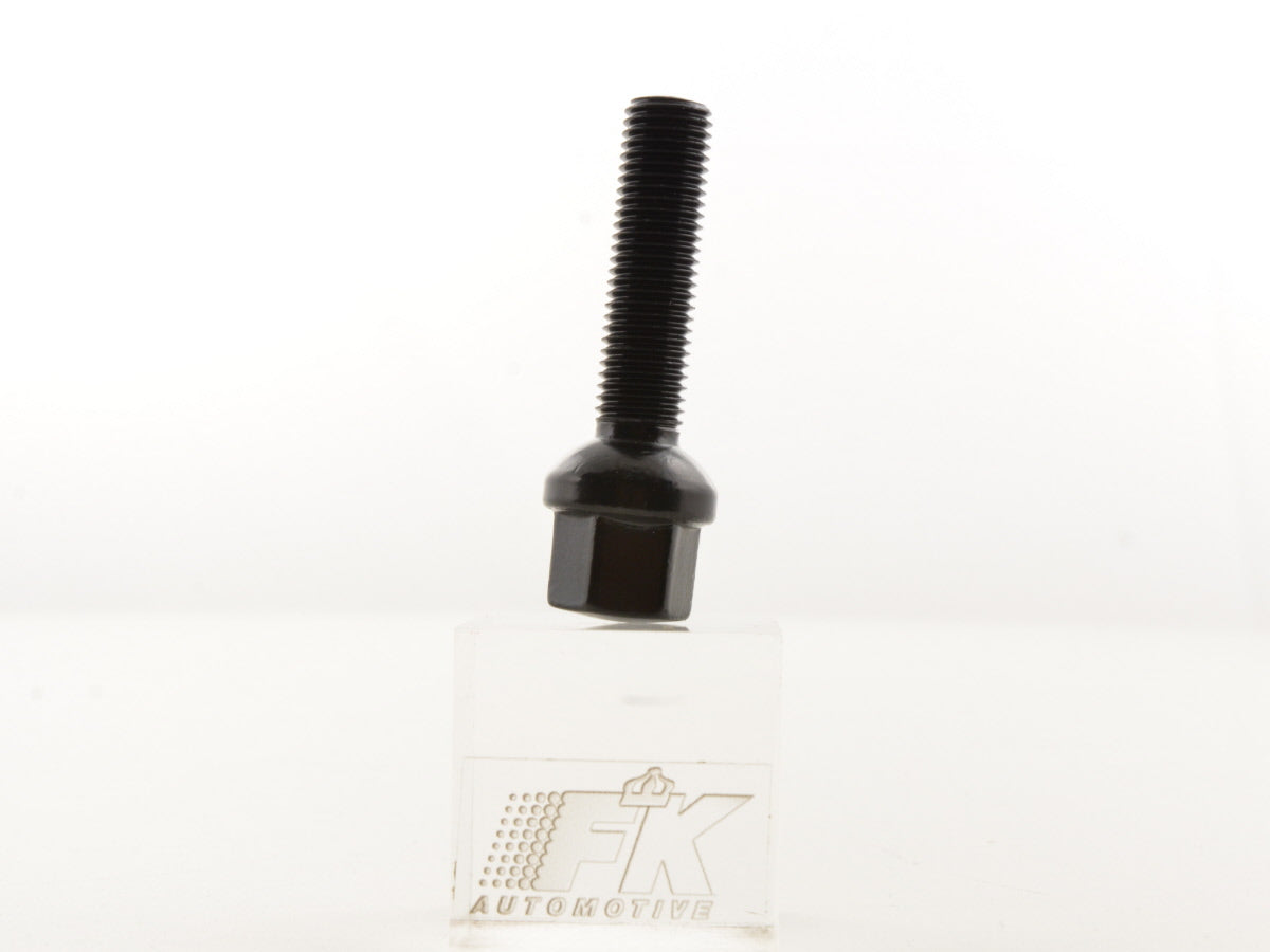 Radschrauben Set (10 Stk.) Schaftlänge 45mm Kugelbund schwarz M12x1,5