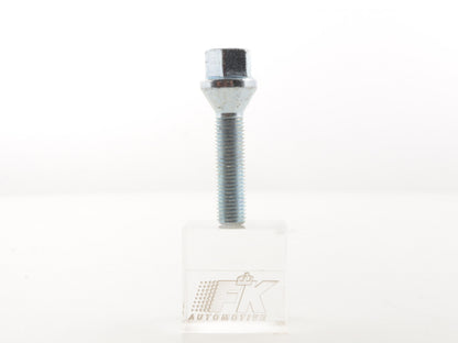 Radschrauben Set (8 Stk.) Schaftlänge 45mm Kegelbund silber M12x1,5