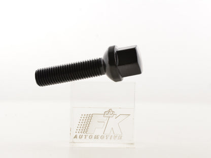 Radschrauben Set (8 Stk.) Schaftlänge 45mm Kugelbund schwarz M12x1,5