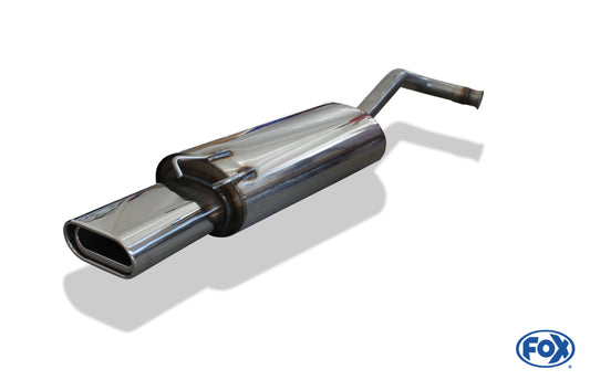 FOX Renault 19 - 5 türer Endschalldämpfer - 160x80 Typ 53