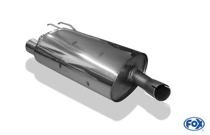 FOX Renault Twingo C06 Endschalldämpfer - 2x70 Typ 13