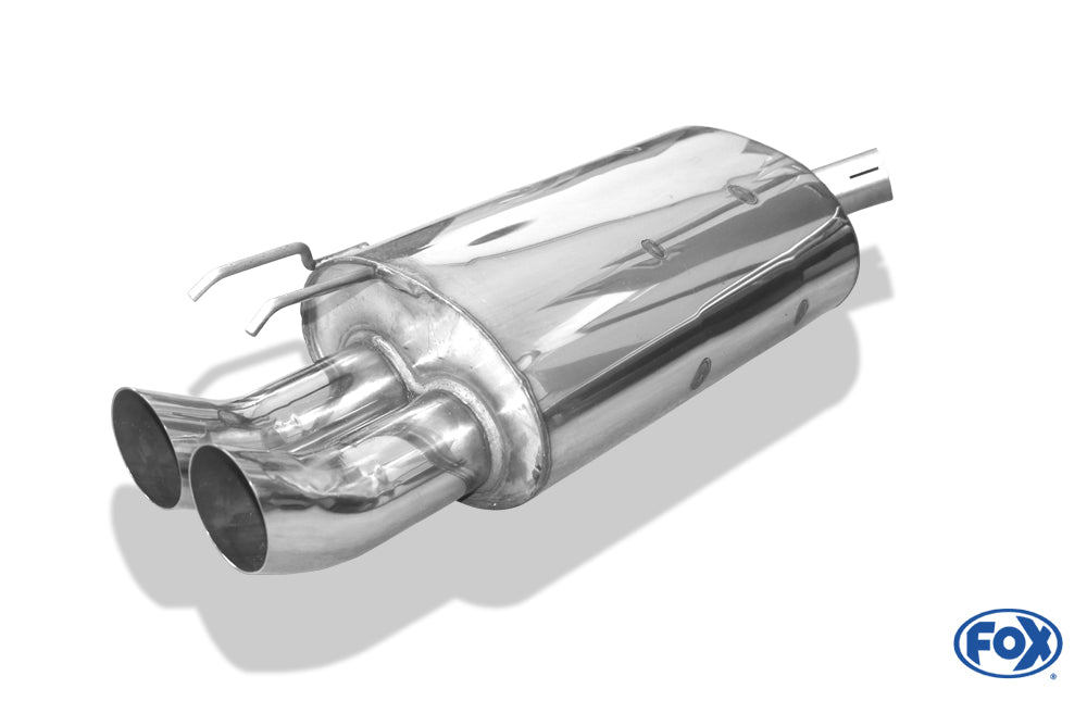 FOX Renault Twingo C06 Endschalldämpfer - 2x70 Typ 18
