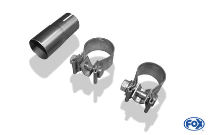 FOX Renault Twingo C06 Endschalldämpfer - 2x70 Typ 18