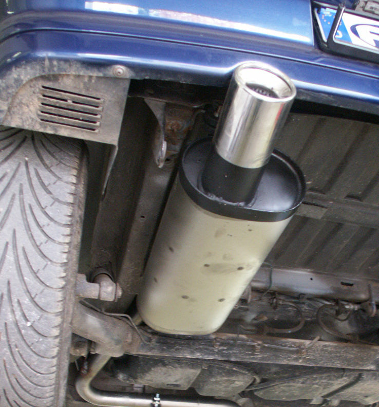 FOX Renault Clio I B/C 57 Endschallldämpfer - 1x80 Typ 13