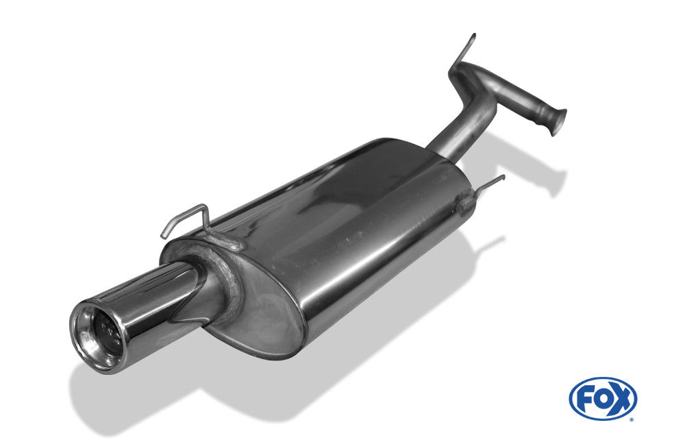 FOX Renault Clio I B/C 57 Endschallldämpfer - 1x80 Typ 13
