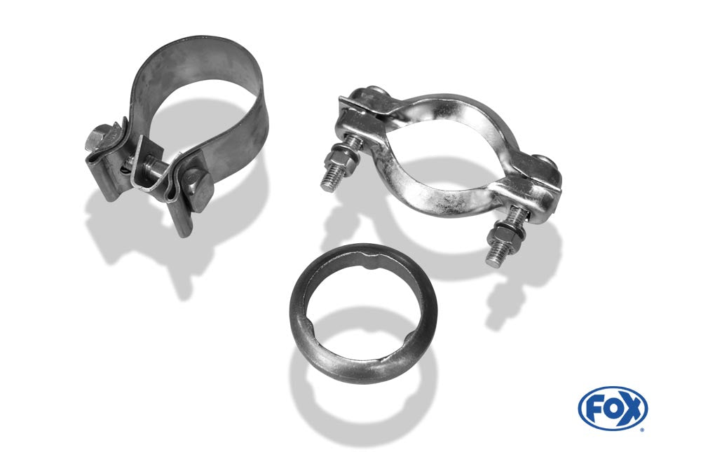 FOX Renault Clio I B/C 57 Endschallldämpfer - 1x80 Typ 13