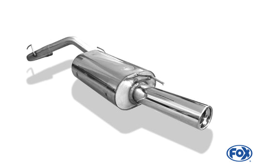 FOX Renault Clio I B/C 57 Endschallldämpfer - 1x80 Typ 13